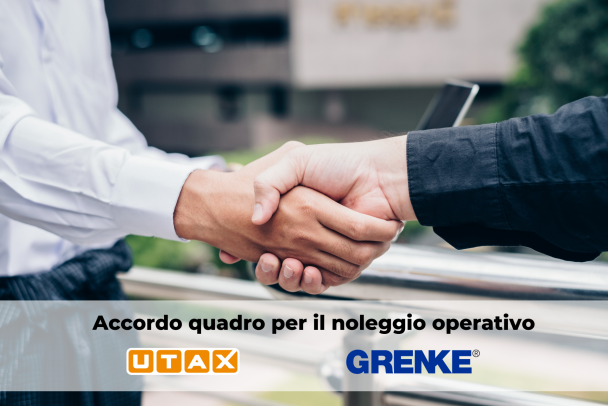 Accordo tra UTAX e GRENKE per il noleggio operativo